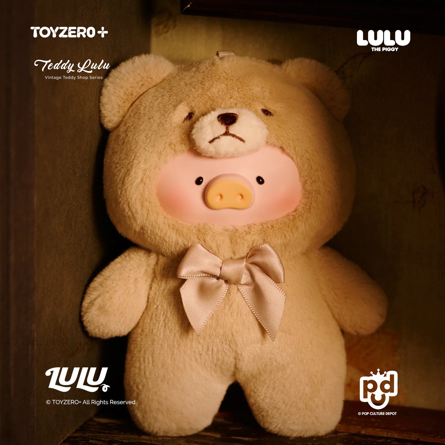 LuLu the Piggy - Vintage Teddy Shop Vinyl Face Blind Box