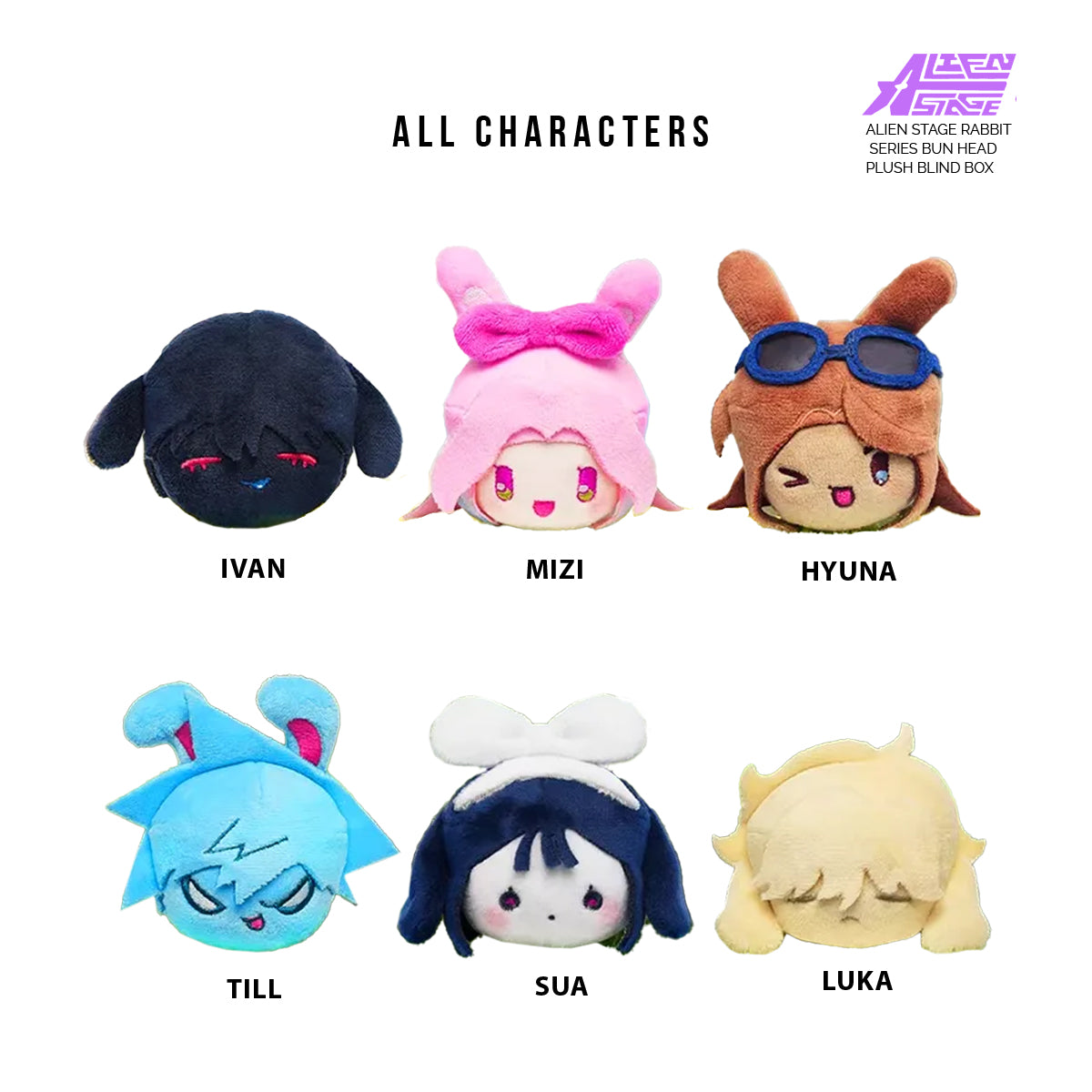 Alien Stage Rabbit Series Bun Head Blind Box