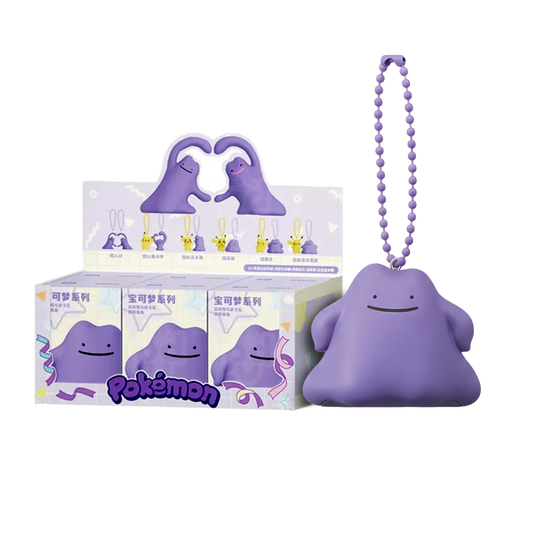 Pokémon Ditto And Pikachu Series Figure Pendant Blind Box (PRE ORDER)