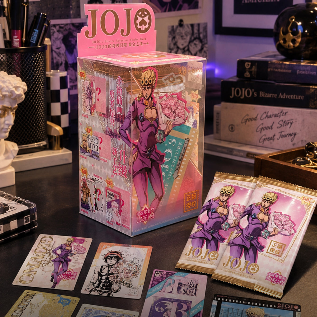 JOJO’S BIZARRE ADVENTURE: GOLDEN WIND – TRADING CARDS