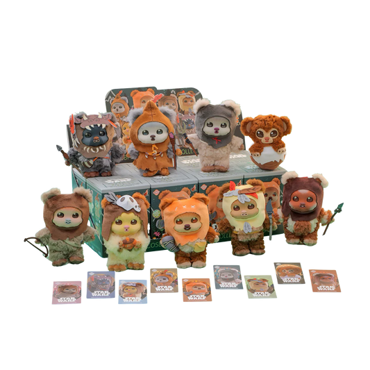 Hot Toys Star Wars Ewok Series 2 Cosbi Collection Plush Keychain Blind Box
