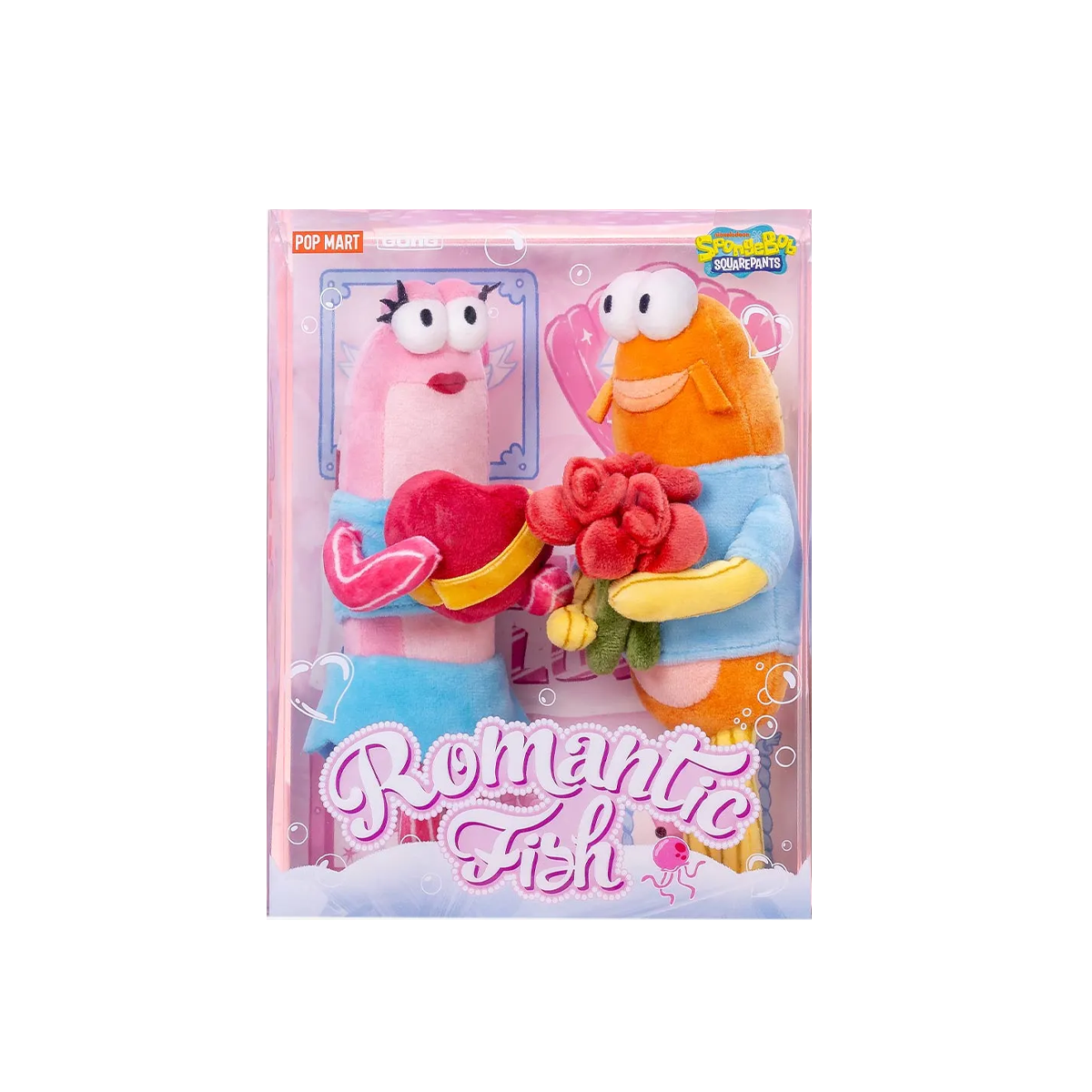 SpongeBob SquarePants – Bikini Bottom Buddies: Romantic Fish Series Plush Pendants x POP MART