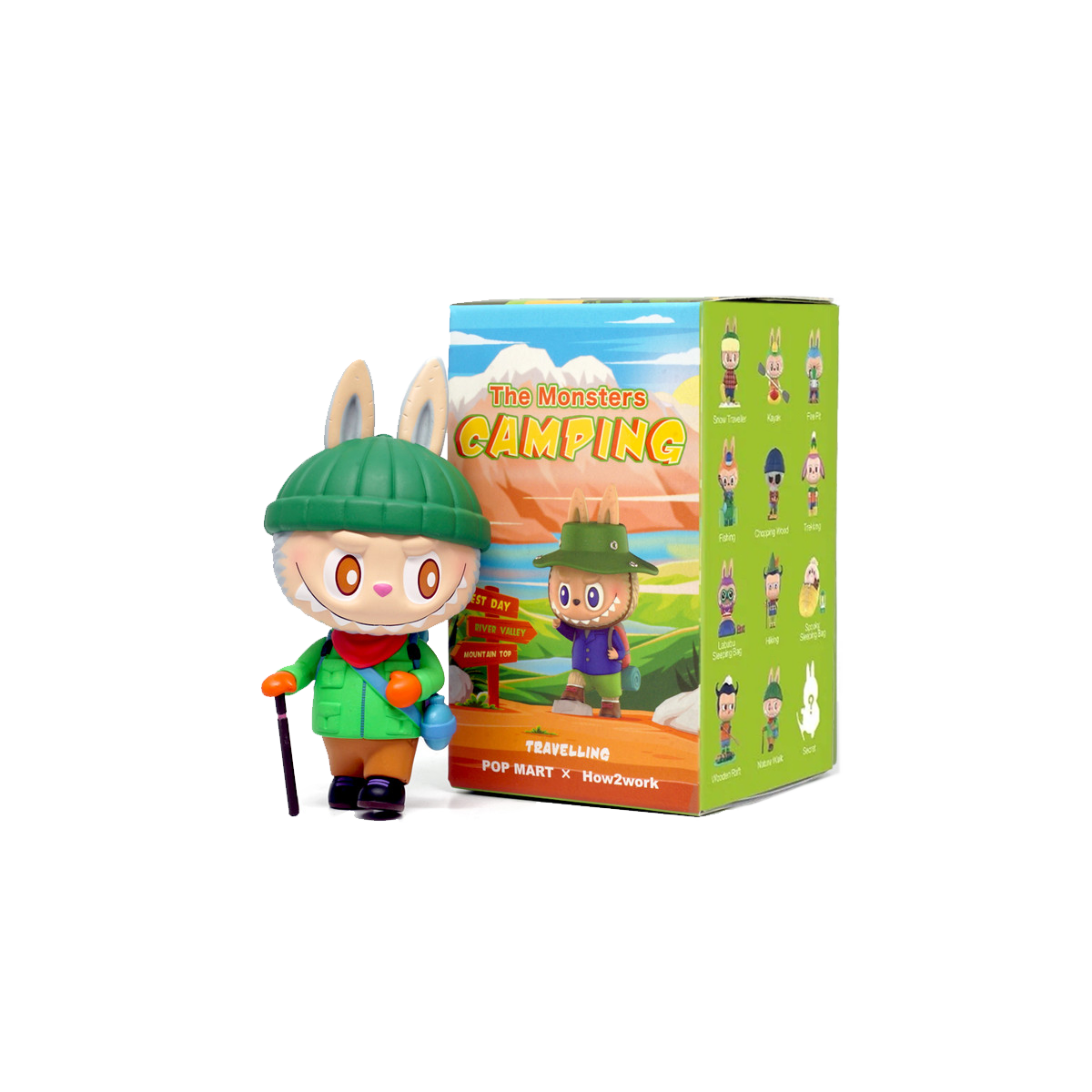 THE MONSTERS Camping Series Blind Box by POP MART x How2work – POP THE MONSTERS Camping Series Blind Box by POP MART x How2work – POP