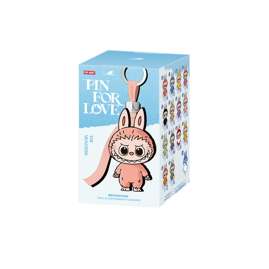 THE MONSTERS Pin for Love Series – Vinyl Plush Pendant Blind Box (N–Z)