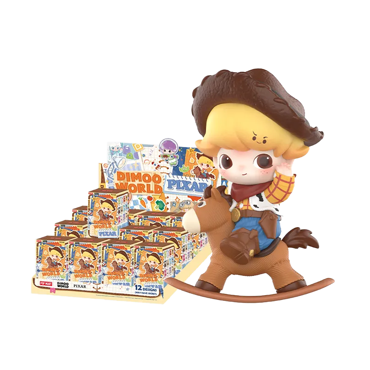 DIMOO WORLD × PIXAR Series Figures Blind Box by POP MART – POP DIMOO WORLD × PIXAR Series Figures Blind Box by POP MART – POP