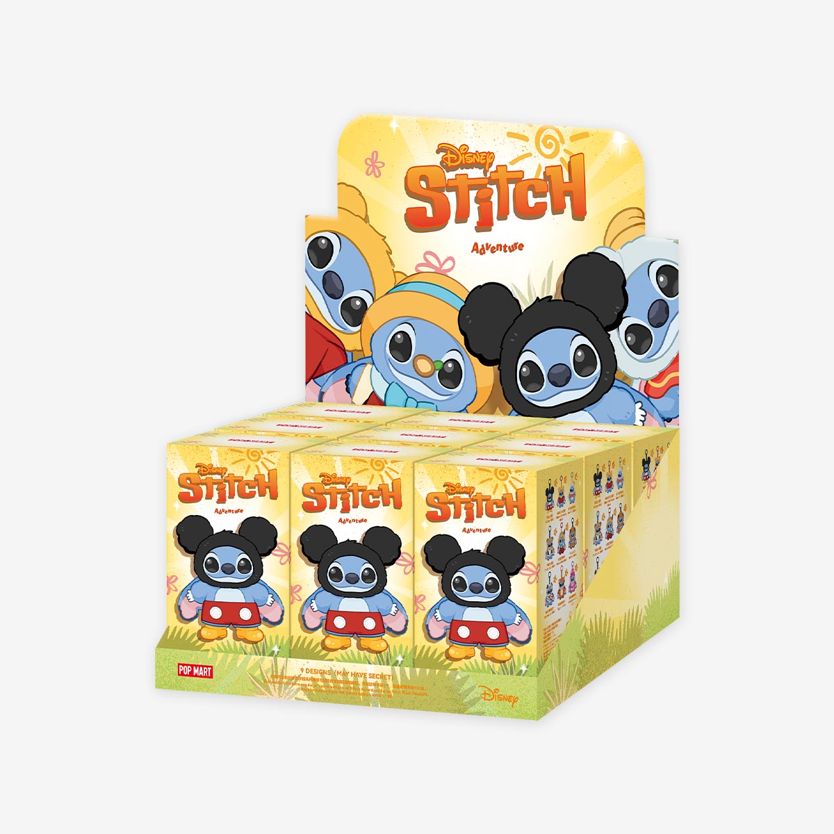 Stitch Adventure Series Vinyl Plush Pendant