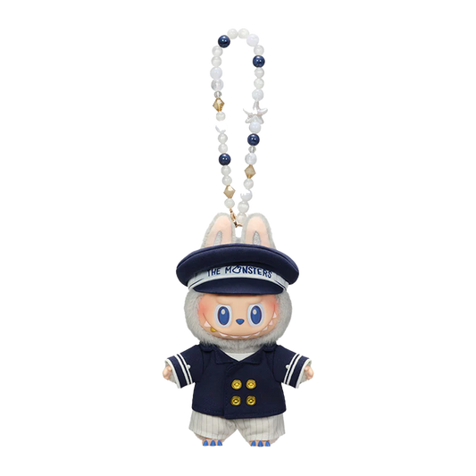 POP MART The Monsters De Vliegende LABUBU Series Captain Vinyl Plush Hanging Card, POP LAND Exclusive