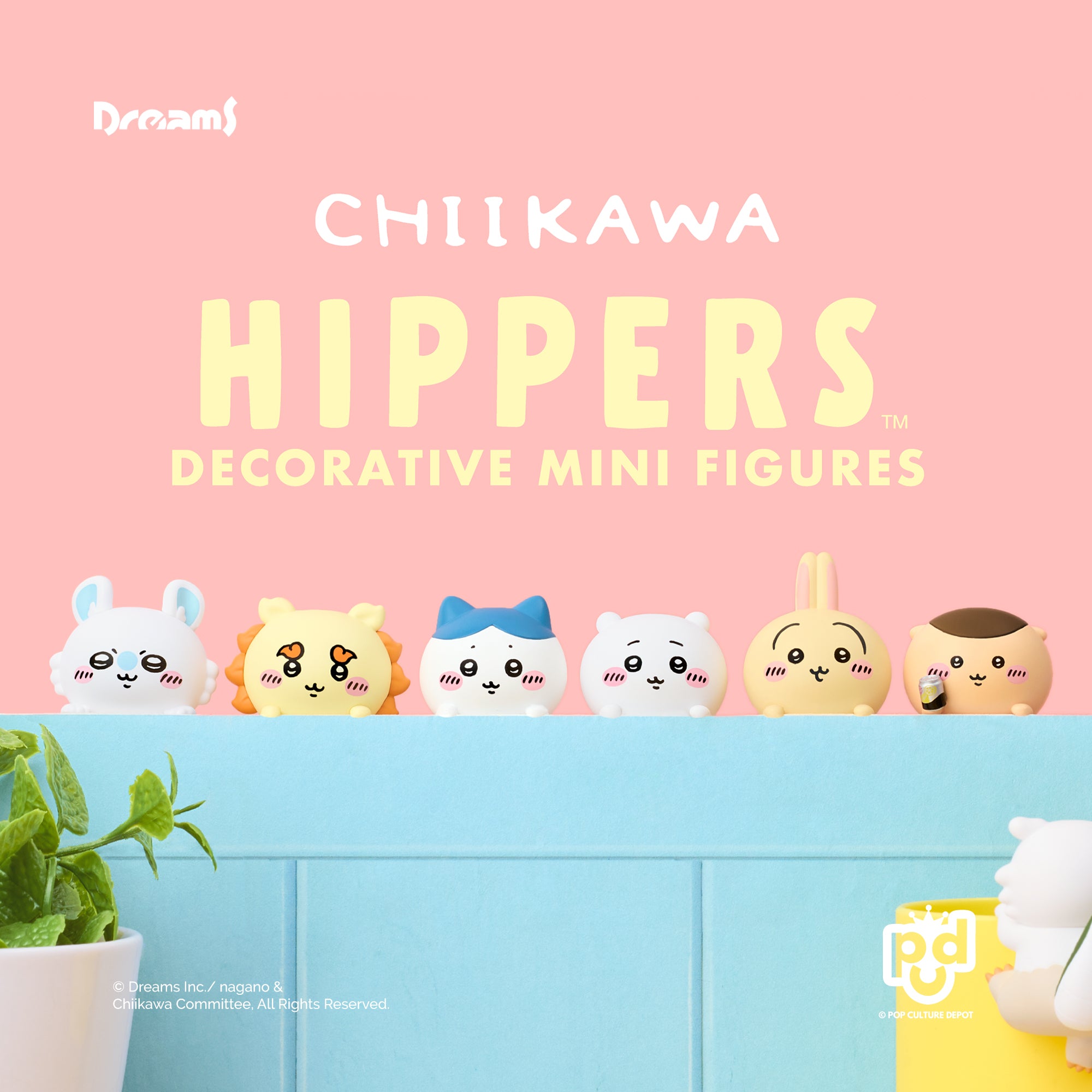 CHINAWAN HIPPERS マスコット コンプリートセット Chiikawa Hippers - Decorative Mini Figures Blind Box – POP CULTURE