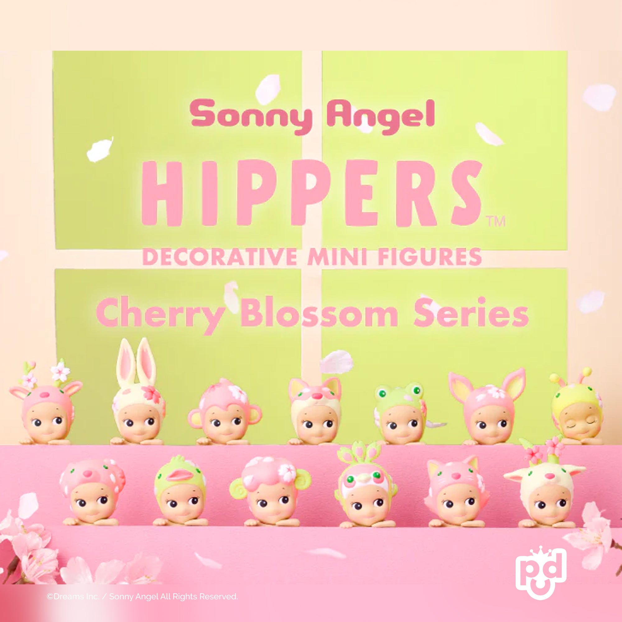 Sonny Angel HIPPERS – Cherry Blossom Series Blind Box – POP