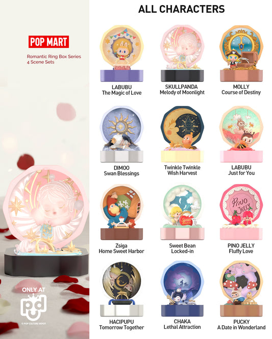 Romantic Ring Box Series 4 Scene Sets (Blind Box)