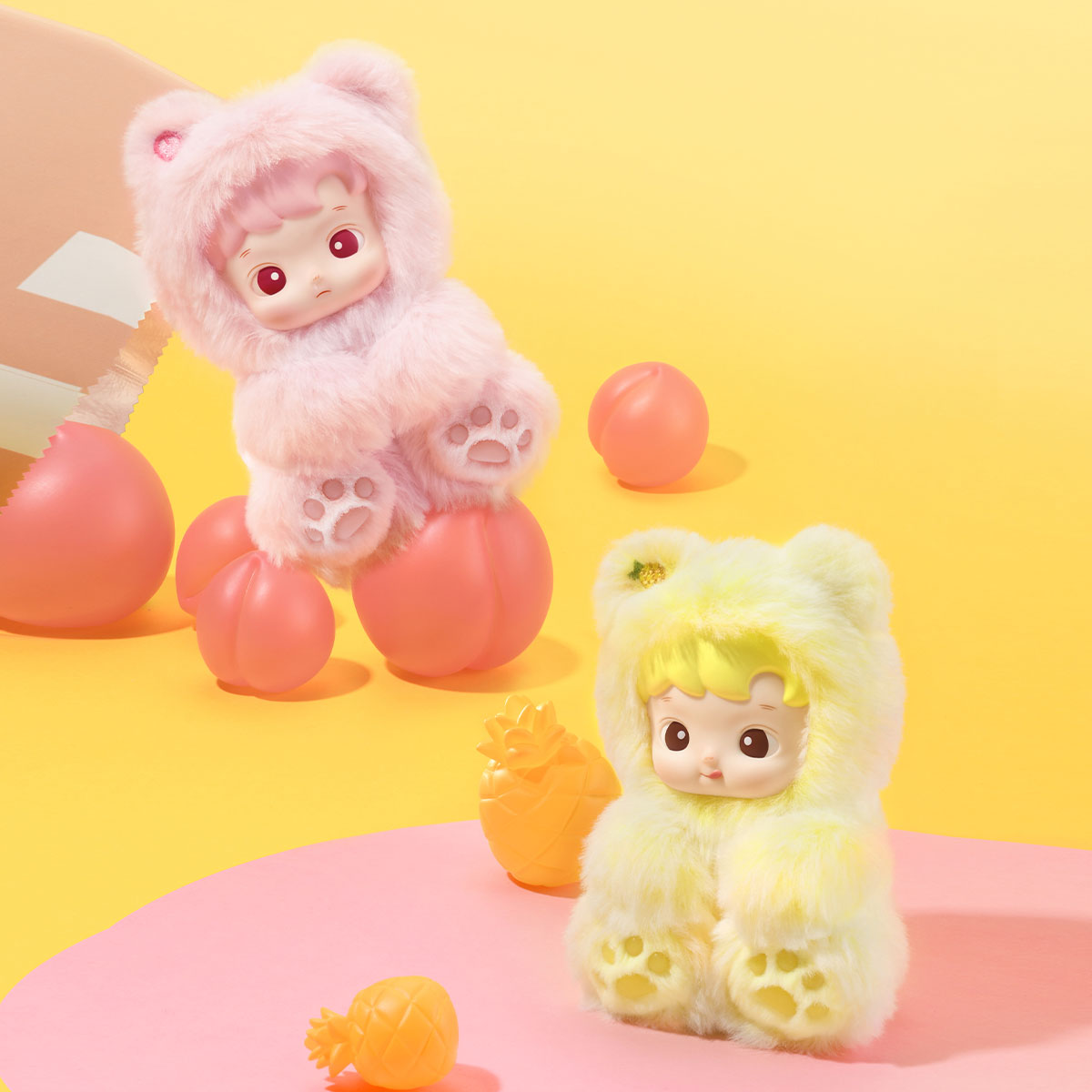 HACIPUPU Gummy Bear Series-Vinyl Plush Pendant Blind Box