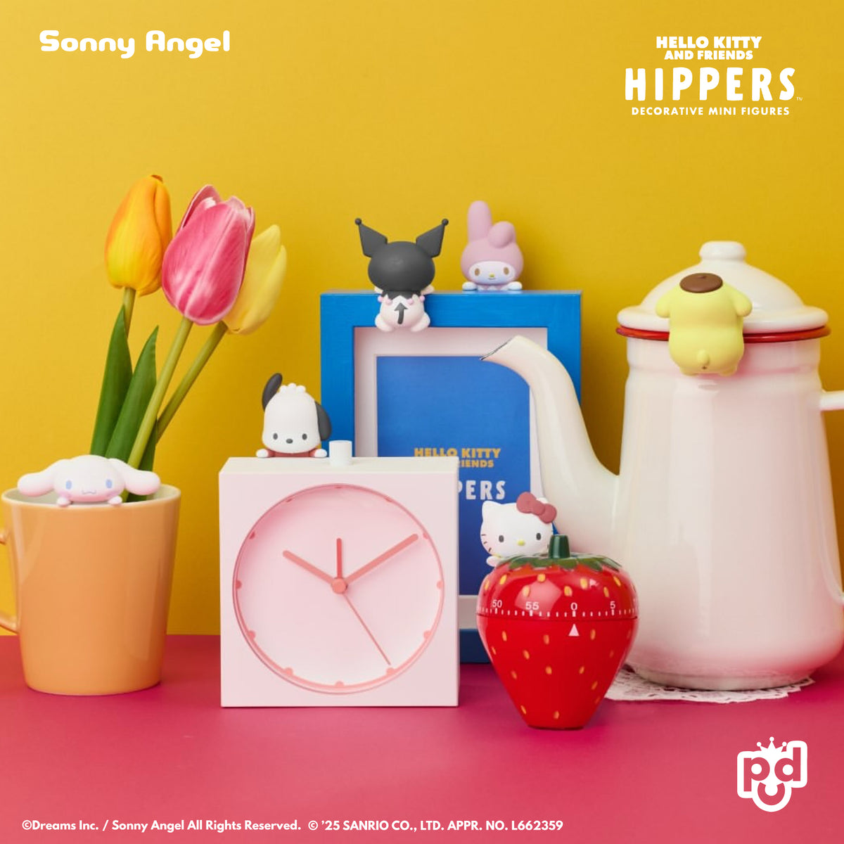 Hello Kitty & Friends HIPPERS Mini Figures - Sonny Angel