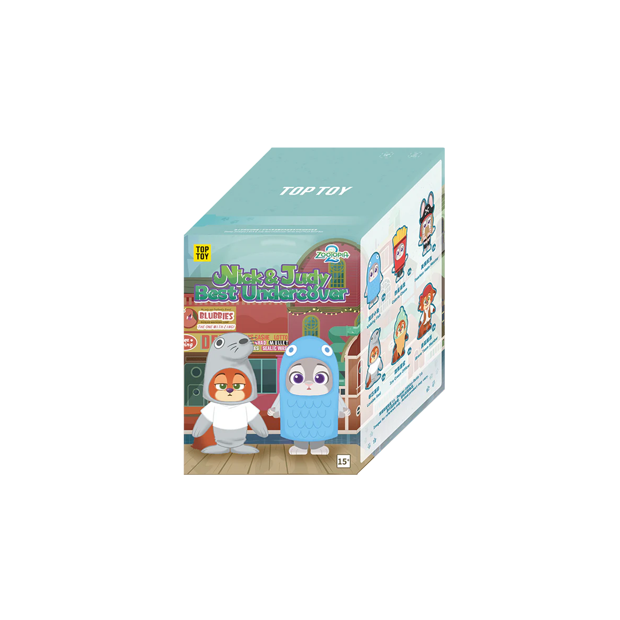 ズートピア2 TOPTOY Nick&Judy Best Undercover ZOOTOPIA 2 NICK & JUDY Best Undercover Series Figure Blind Box