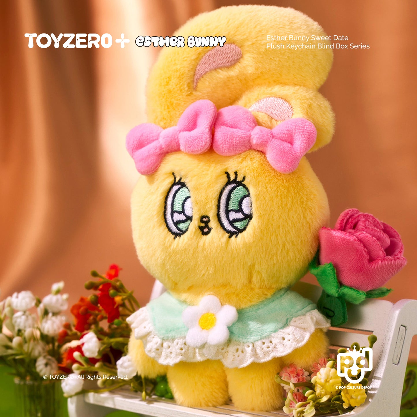 Esther Bunny Sweet Date Plush Pendant Blind Box Series - Toyzero