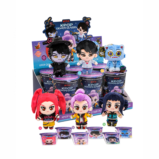 K-POP Demon Hunters Plush Pendant Collection Blind Box HOT TOYS COSBI × NETFLIX
