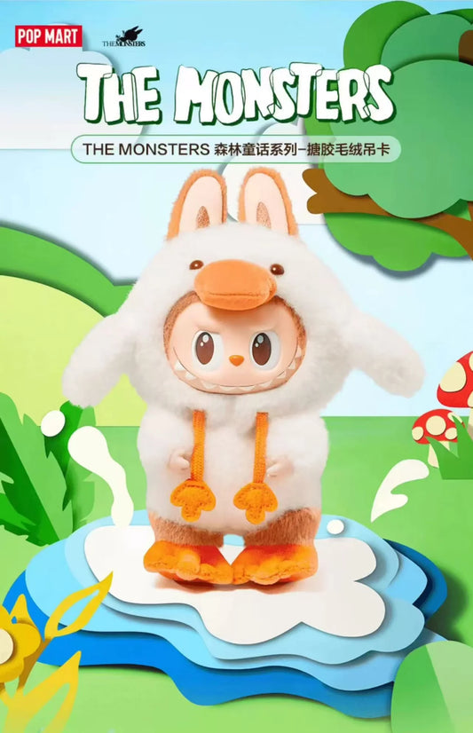 Pop Mart The Monsters Labubu Forest Fairy Tale Series Vinyl Plush Hanging Card