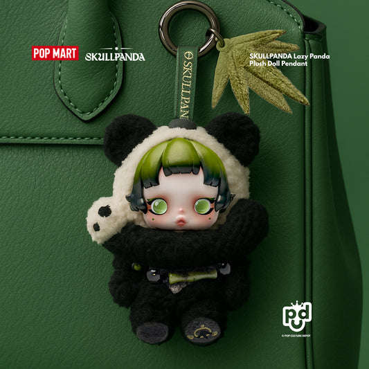 SKULLPANDA Lazy Panda Plush Doll Pendant