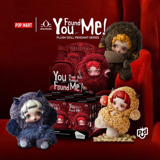 SKULLPANDA You Found Me! Series Plush Doll Pendant