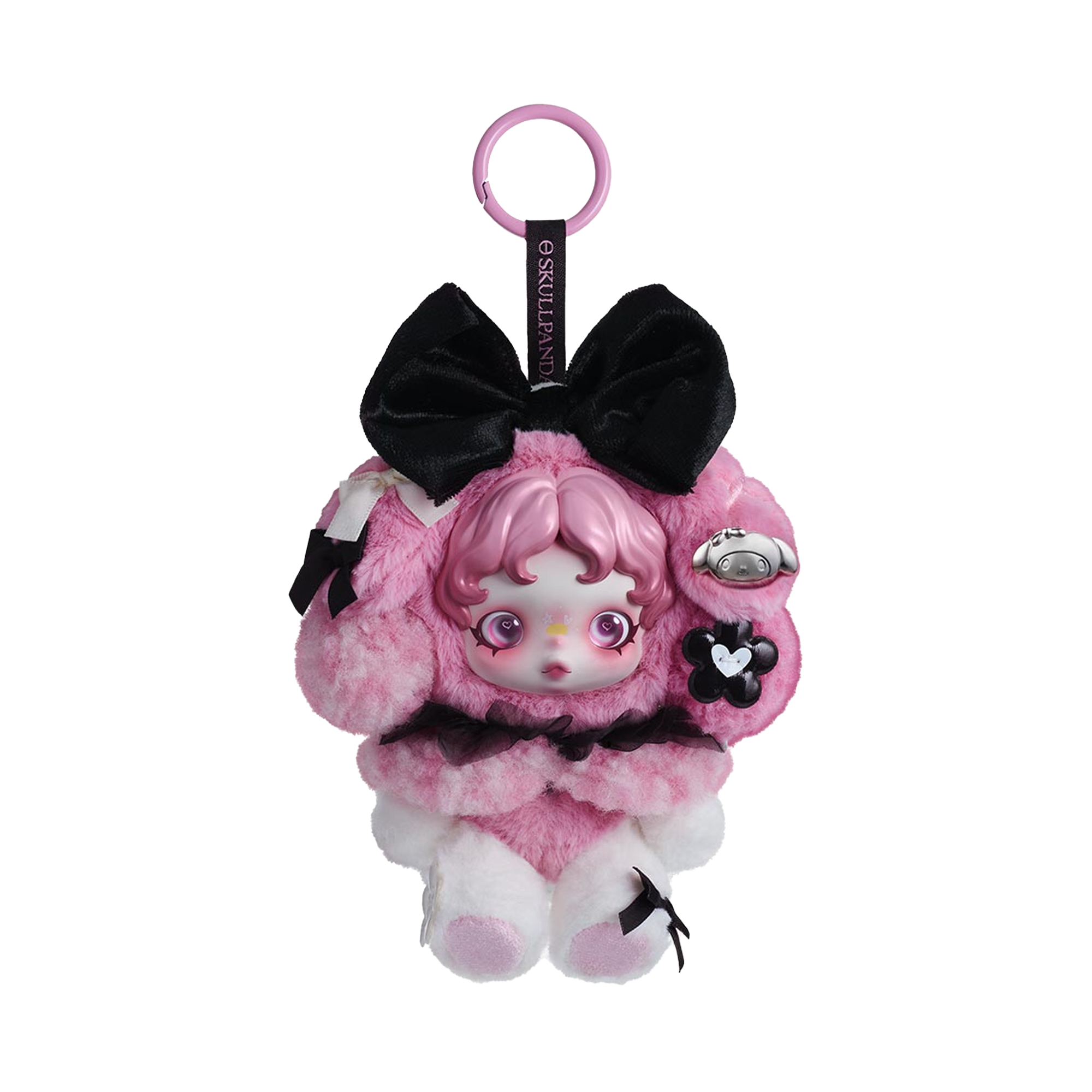 SKULLPANDA × MY MELODY Plush Pendant – POP CULTURE DEPOT SKULLPANDA × MY MELODY Plush Pendant – POP CULTURE DEPOT