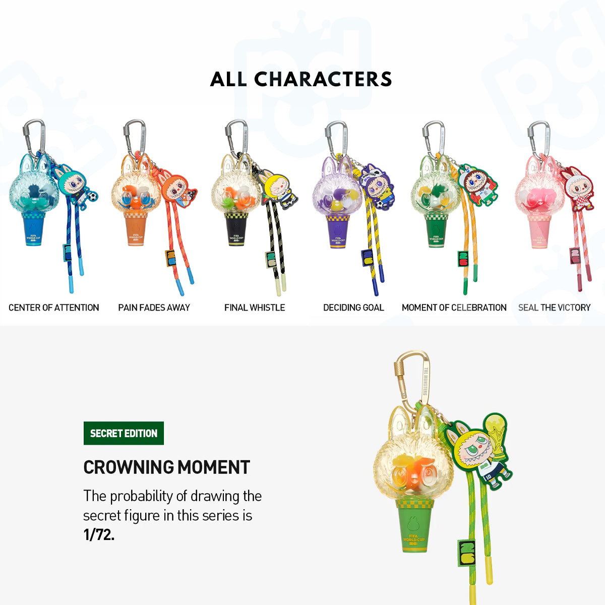 THE MONSTERS × FIFA Series – Mini Pendant Light Blind Box