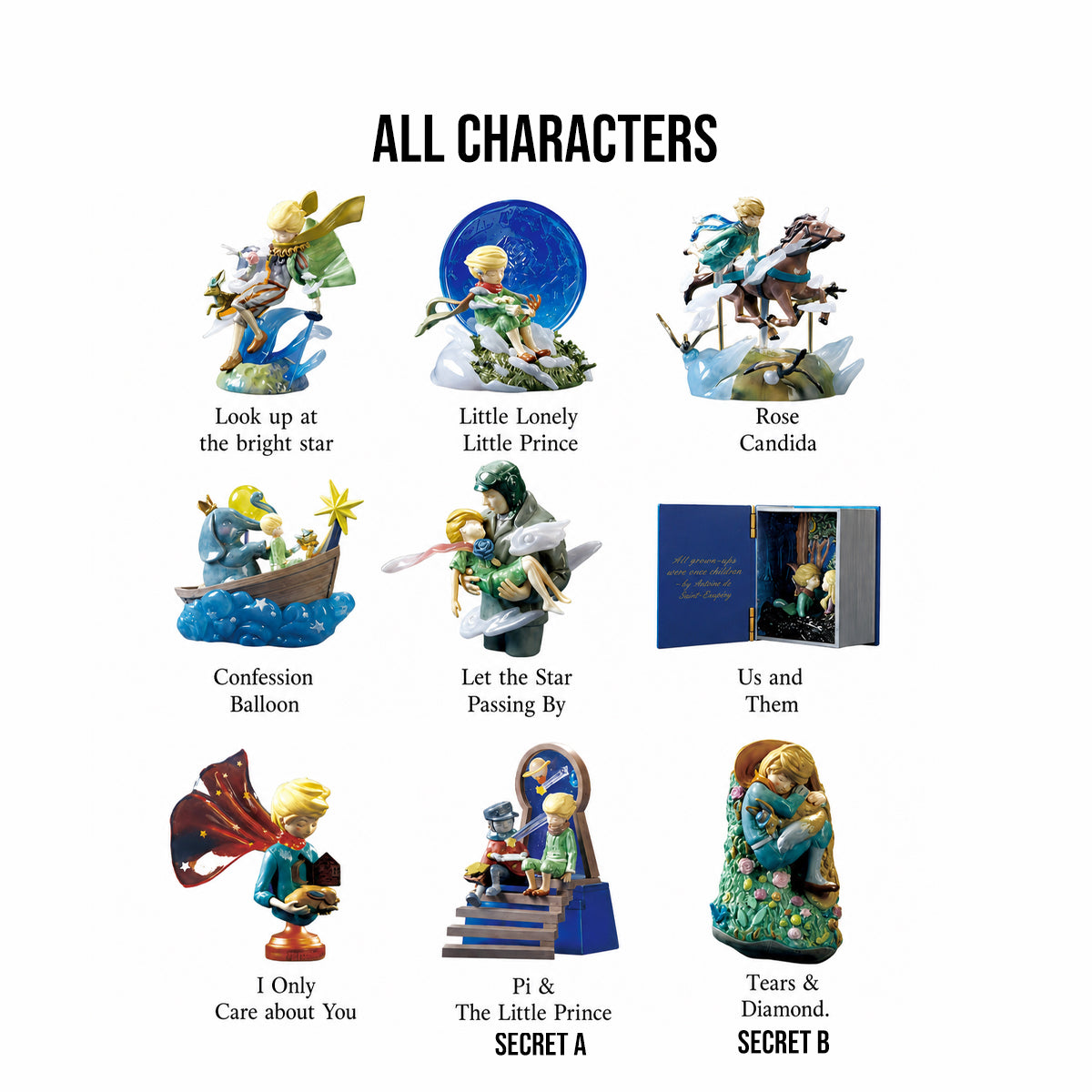 The Little Prince Art Toy Vol. 3 – Eternal Imagination Series Blind Box by Zu&Pi X Kaiyodo