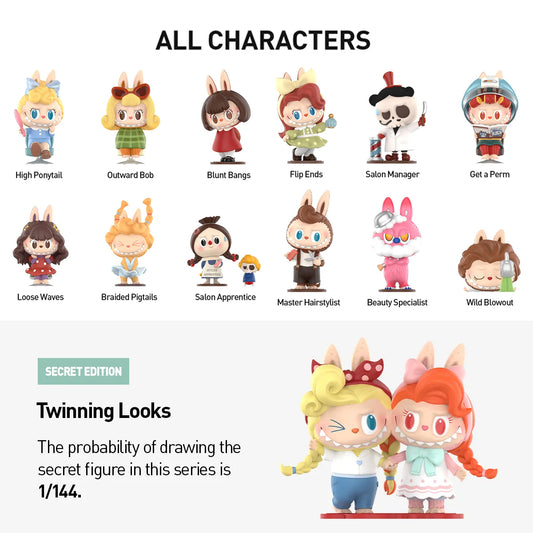 THE MONSTERS Hair Salon Series Figures Blind Box (PRE ORDER)