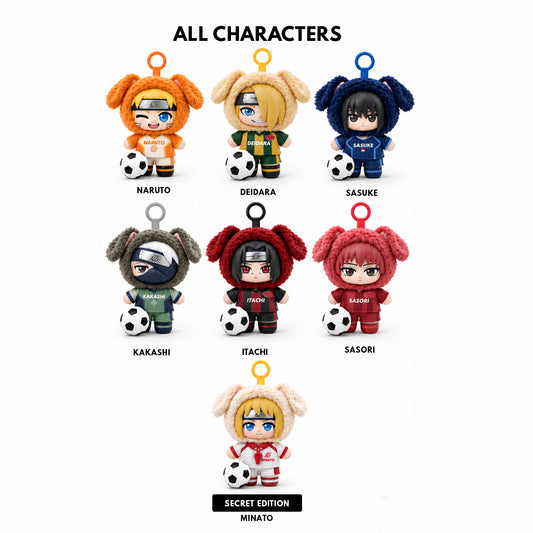 NARUTO Shippuden – Cute Pet Clash Team Plush Pendant Blind Box