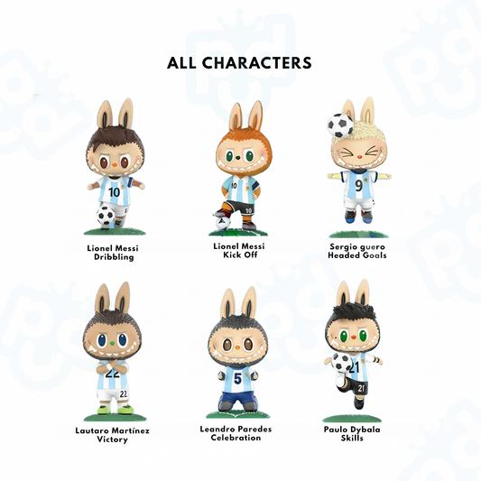 Pop Mart - Asociación del Fútbol Argentina AFA Blind Box Series Figures Collab