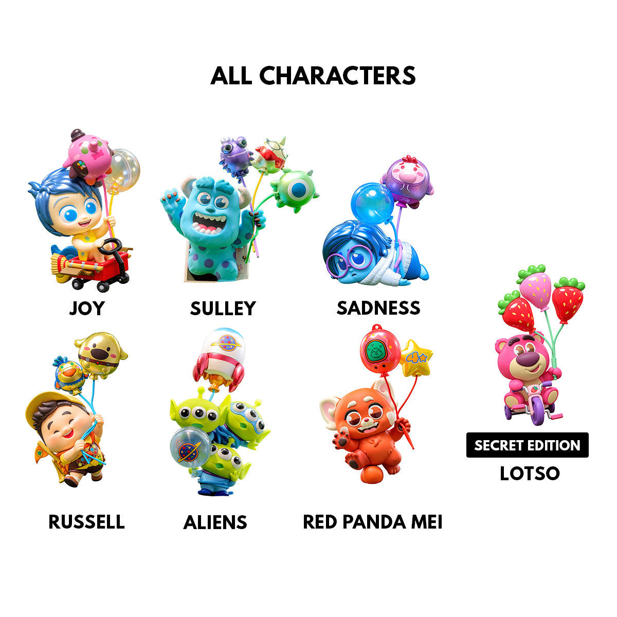 Pixar Balloon Cosbi Collection Blind Box - COSBI