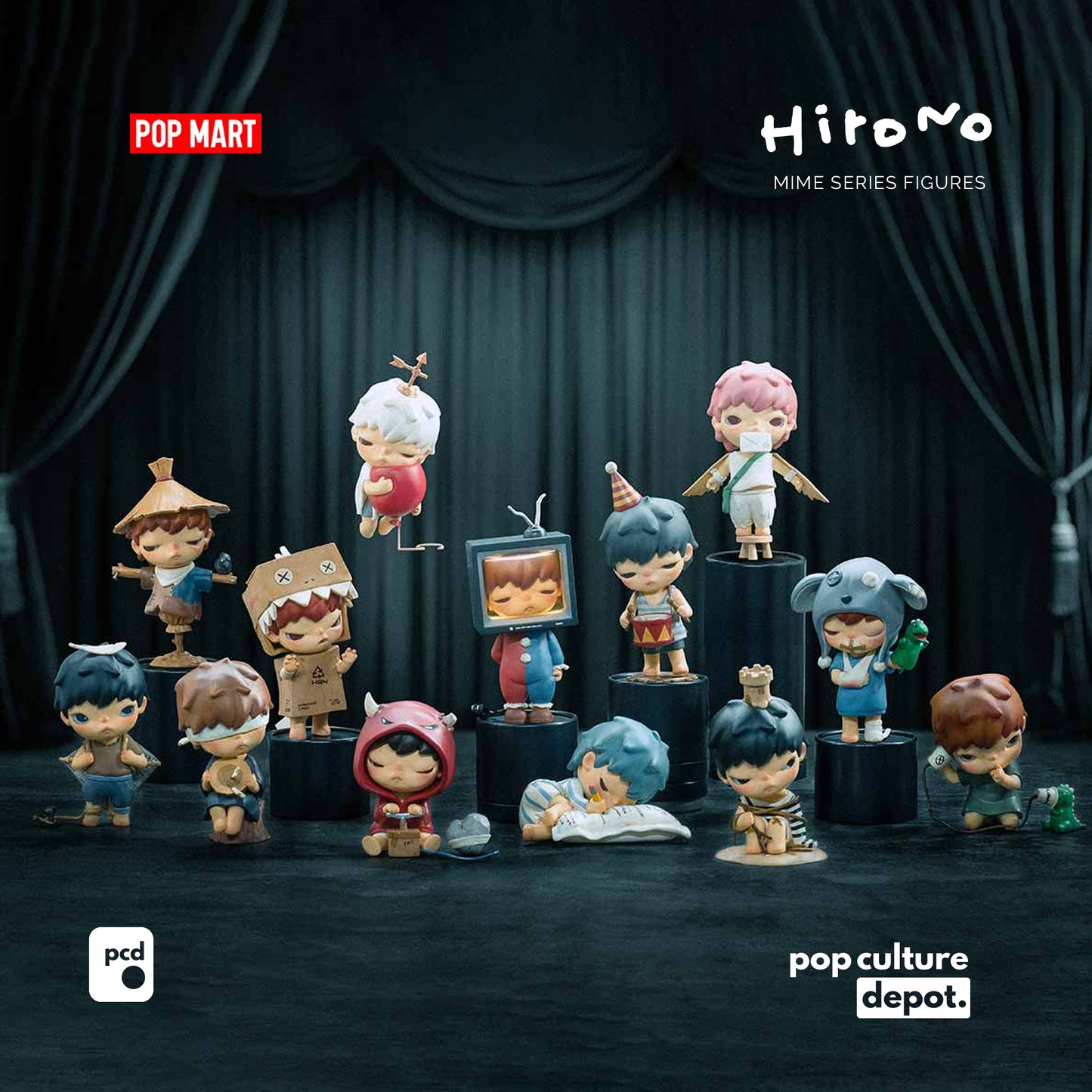 HIRONO Mime Series Figures