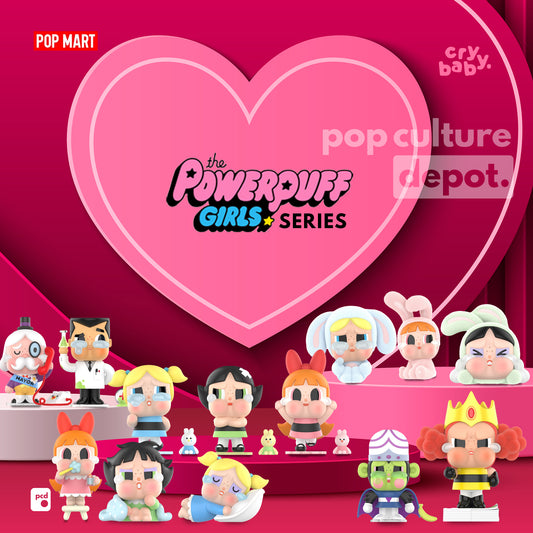 CRYBABY X Powerpuff Girls Series Figures Blind Box