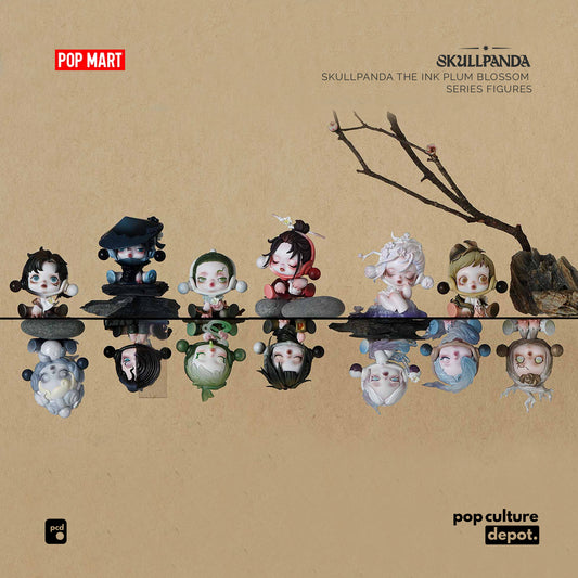 SKULLPANDA The Ink Plum Blossom Series Figures