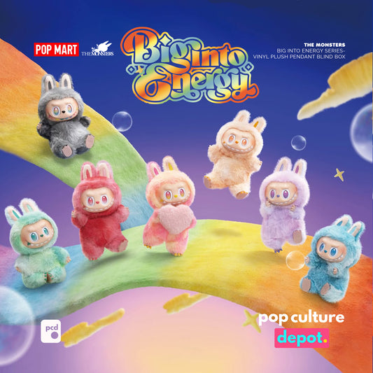 POP MART The Monsters - Big Into Energy – Vinyl Plush Pendant Series