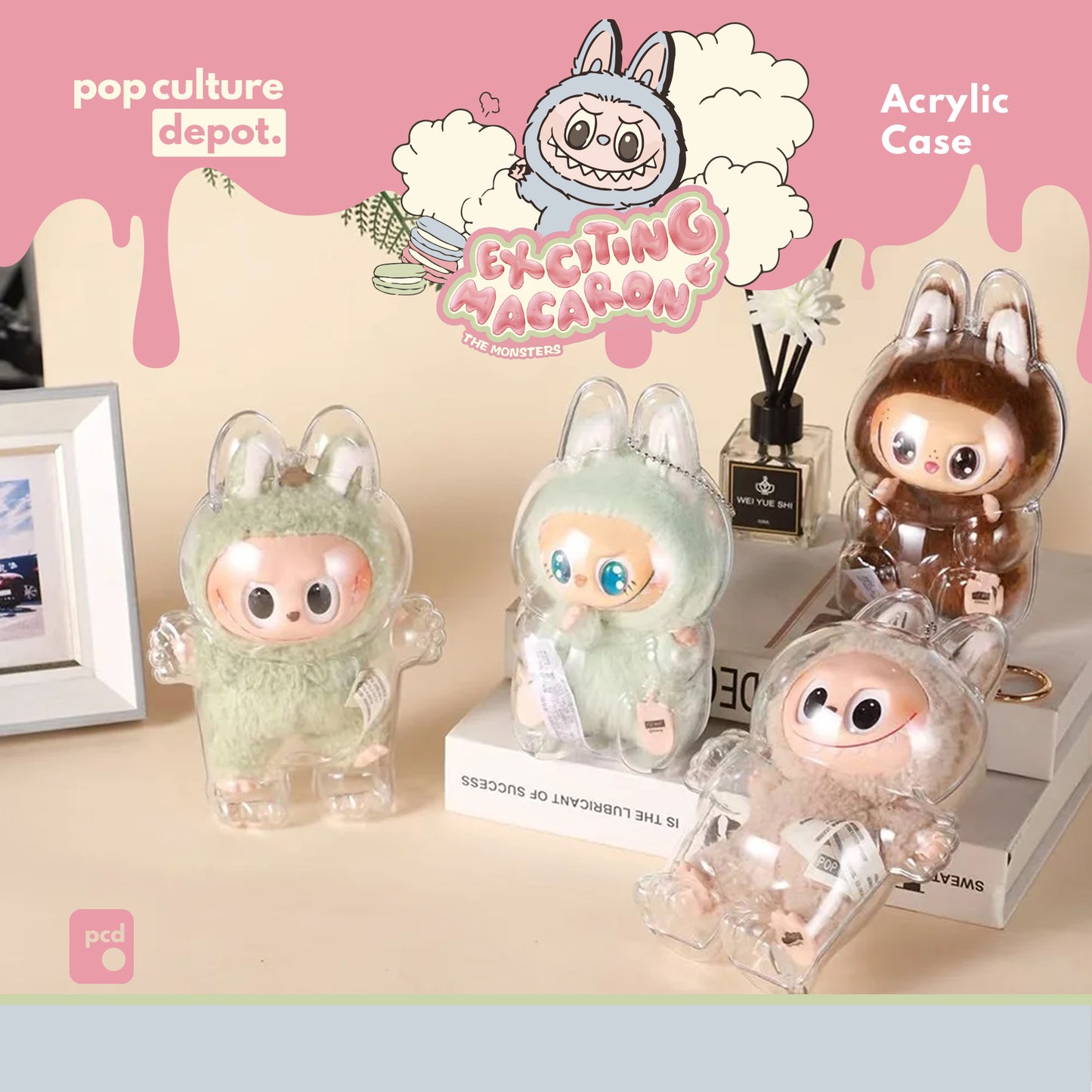 Exciting Macaron Acrylic Case