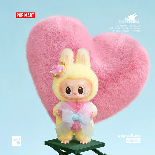 THE MONSTERS: Let's Checkmate Series – Vinyl Plush Hanging Card