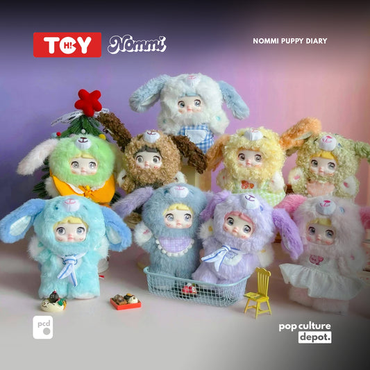Nommi Puppy Diary Series Plush Pendant Blind Box