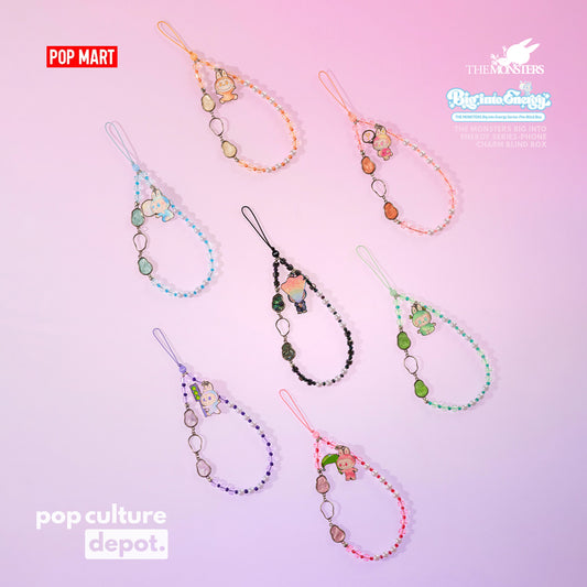 THE MONSTERS Big into Energy Series-Phone Charm Blind Box