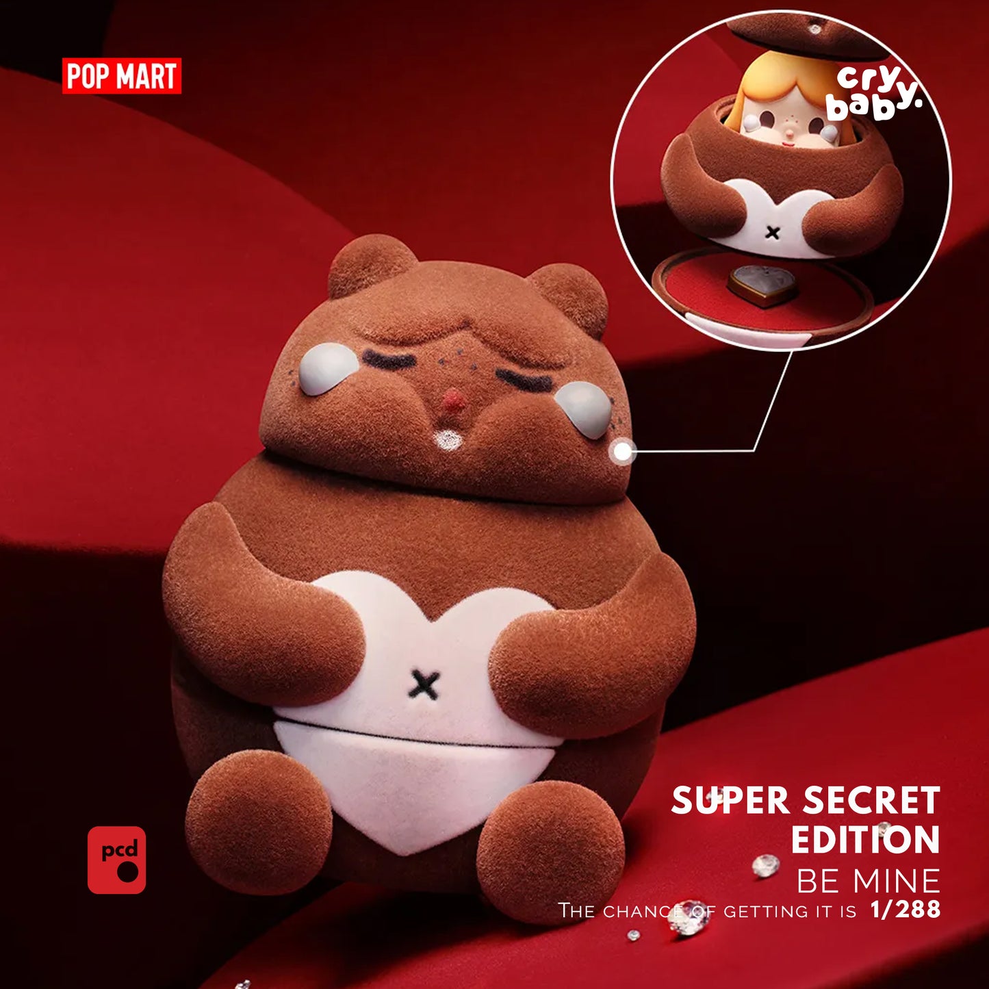 CRYBABY Crying For Love Series Figures Collection