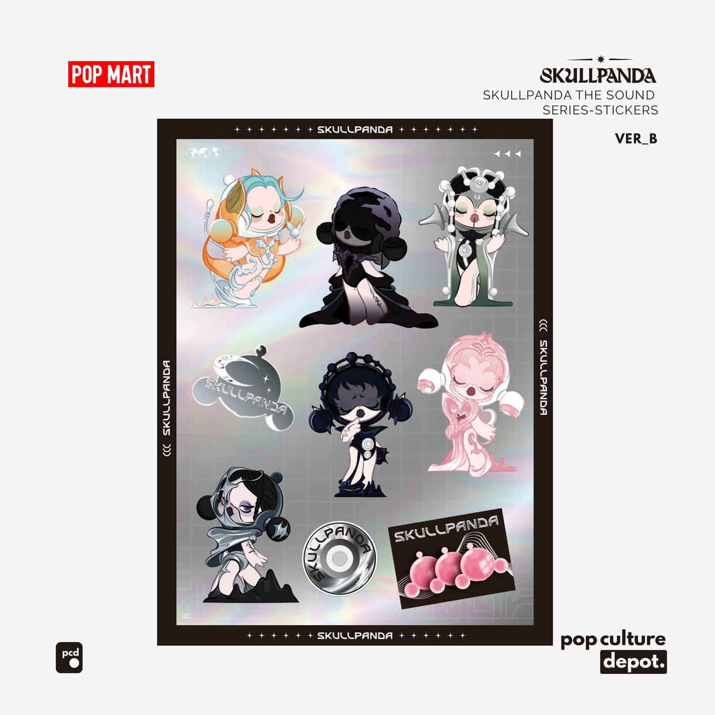 SKULLPANDA: The Sound Series – Stickers