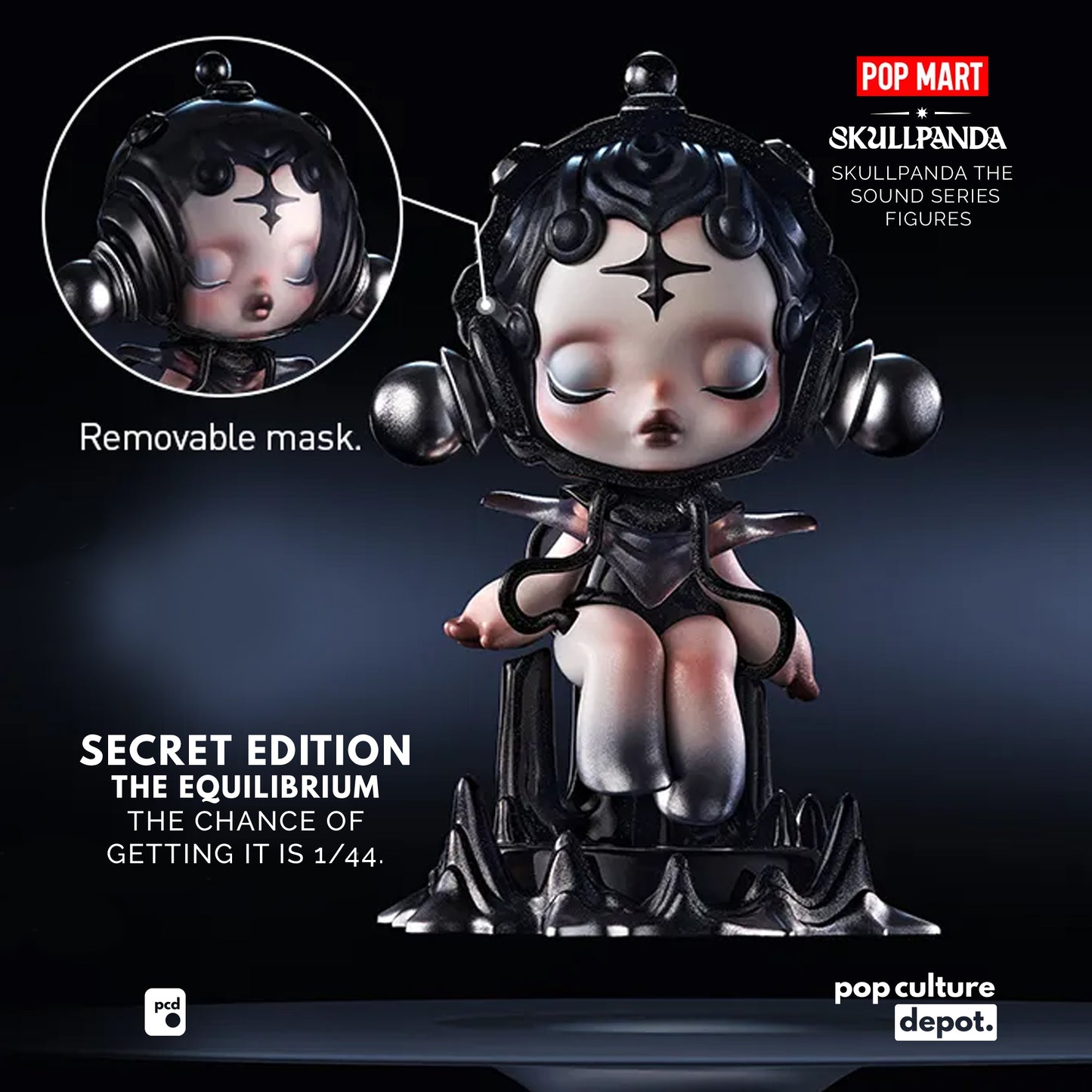 SKULLPANDA The Sound Series Figures