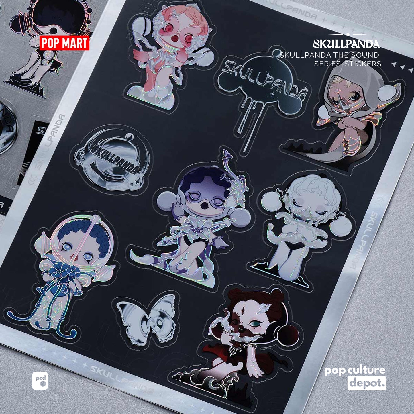SKULLPANDA: The Sound Series – Stickers