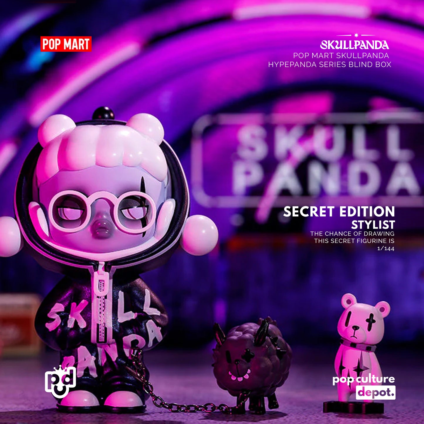 POP MART SKULLPANDA Hypepanda Series Blind Box