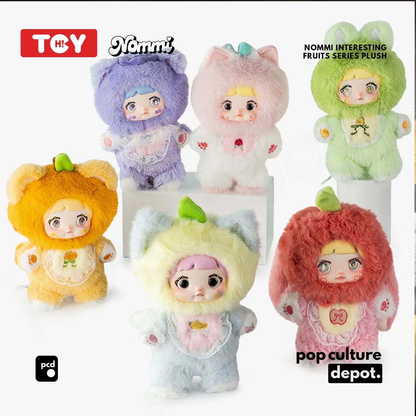 NOMMI INTERESTING FRUITS SERIES PLUSH PENDANT BLIND BOX