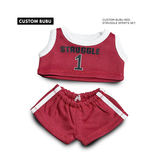 Custom Bubu Red Struggle Sports Set