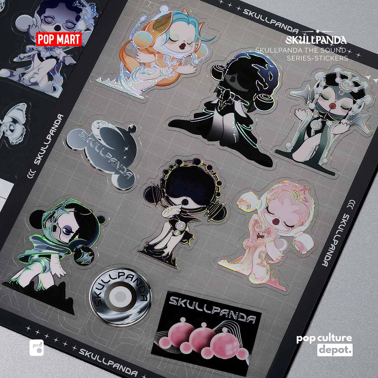 SKULLPANDA: The Sound Series – Stickers