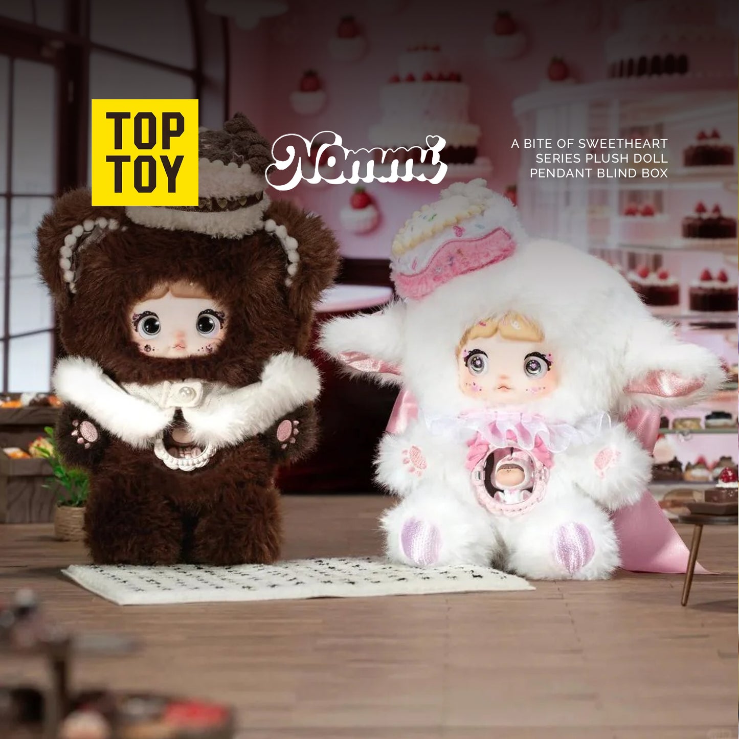 Nommi A Bite Of Sweetheart Series Plush Doll Pendant Blind Box