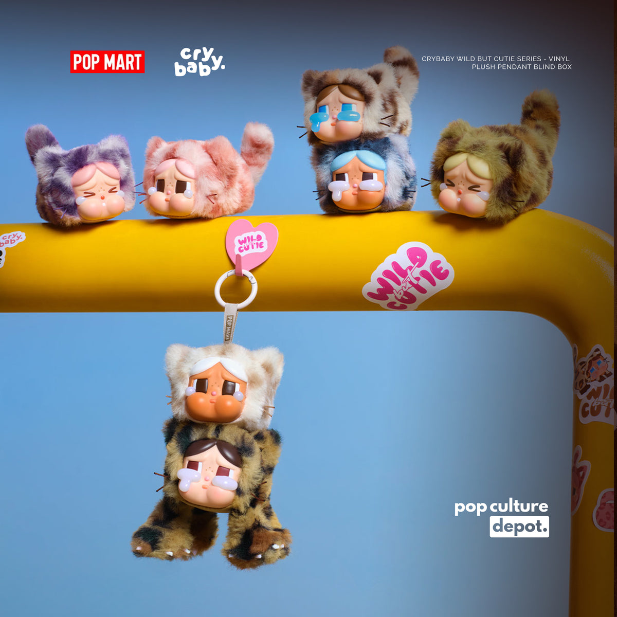 Cry Baby Wild But Cutie Series - Vinyl Plush Pendant Blind Box