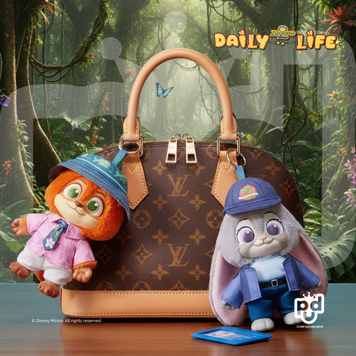 Zootopia V2 Daily Life Vinyl Plush Pendant Blind Box