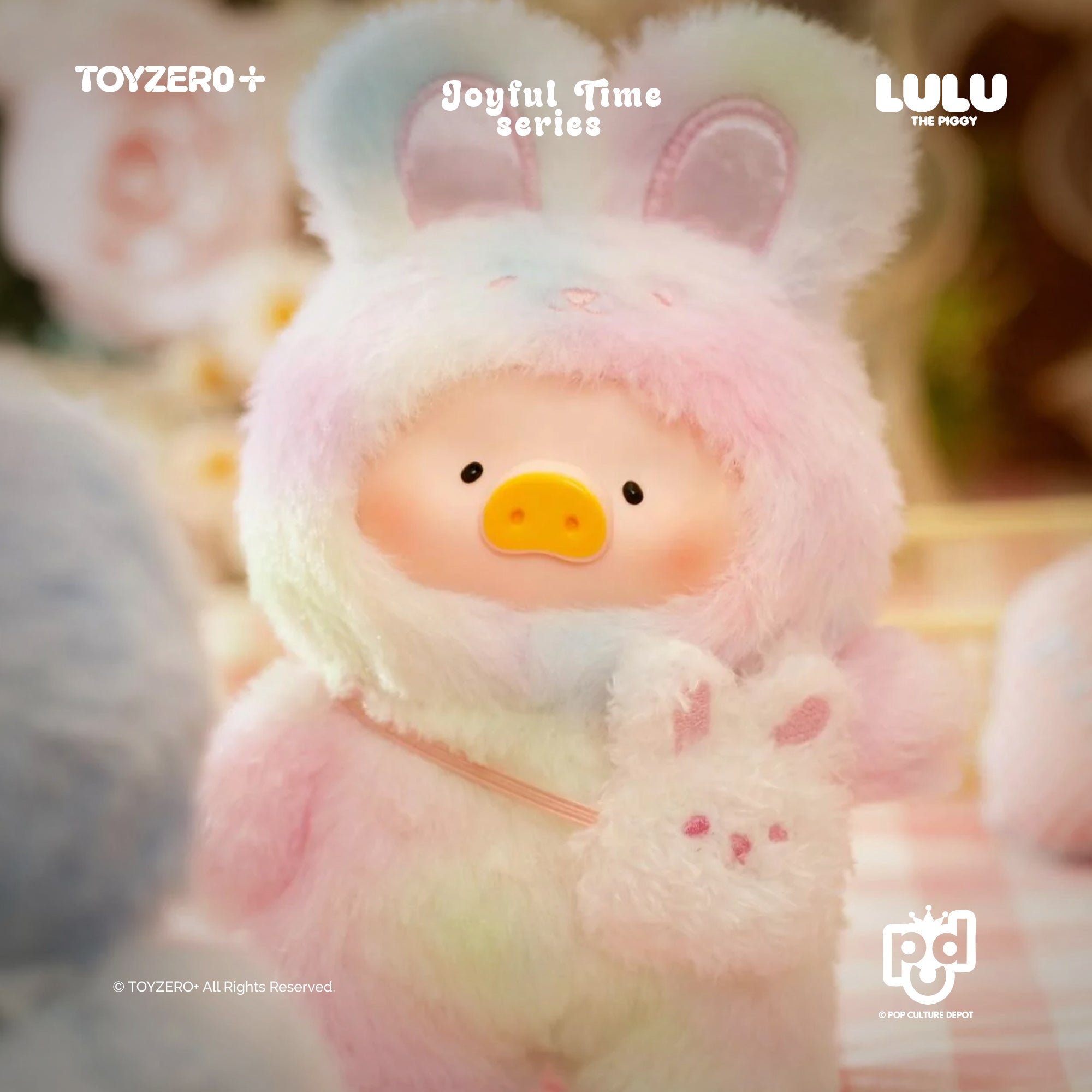 LuLu the Piggy – Joyful Time Series Vinyl Plush Pendant Blindbox