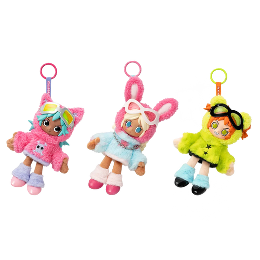 POP MART Peach Riot Fruit Punch Series Plush Doll Pendant